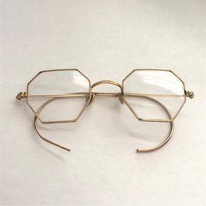Antique Gold Filled Spectacle Glasses